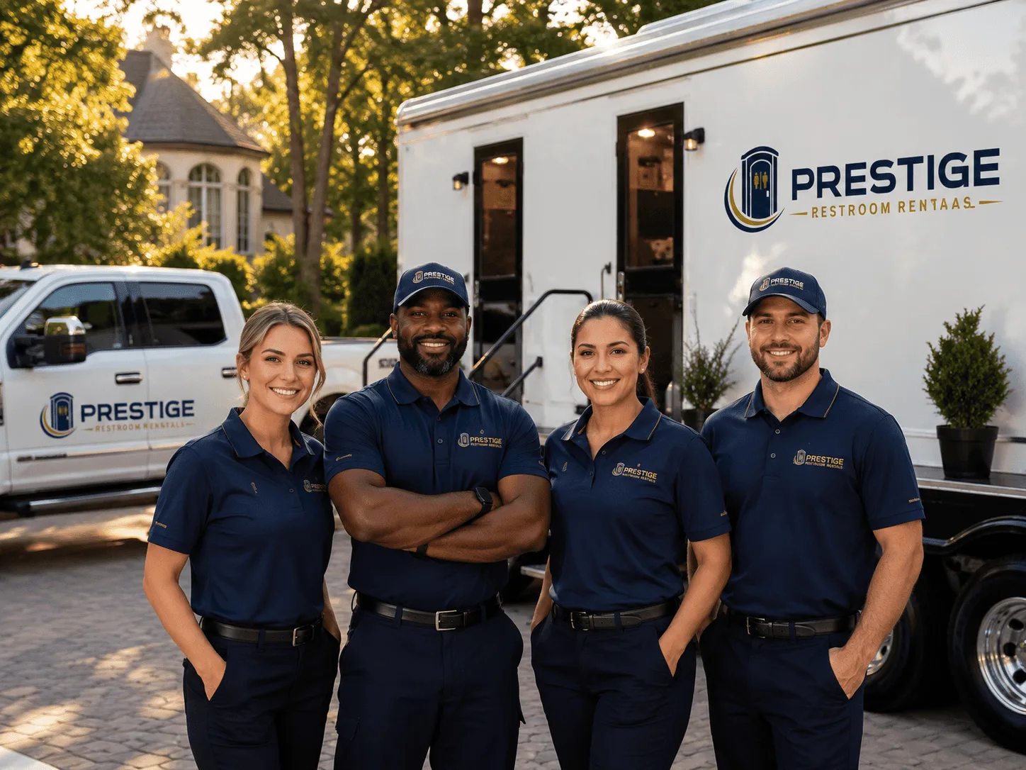 Trusted Luxury Portable Restrooms company in Alden, MI